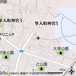 コーポ小城周辺の地図