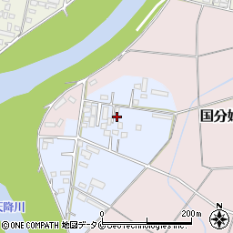 鹿児島県霧島市隼人町内439周辺の地図