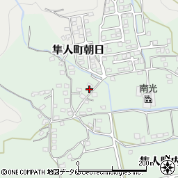 鹿児島県霧島市隼人町内山田1490-2周辺の地図