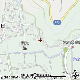 鹿児島県霧島市隼人町内山田1646-1周辺の地図