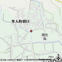 鹿児島県霧島市隼人町内山田1504周辺の地図