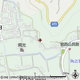 鹿児島県霧島市隼人町内山田1645周辺の地図