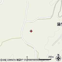 鹿児島県姶良市蒲生町久末836周辺の地図