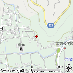 鹿児島県霧島市隼人町内山田1639周辺の地図