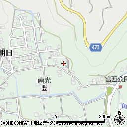 鹿児島県霧島市隼人町内山田1637周辺の地図