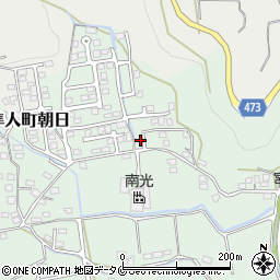 鹿児島県霧島市隼人町内山田1630-1周辺の地図