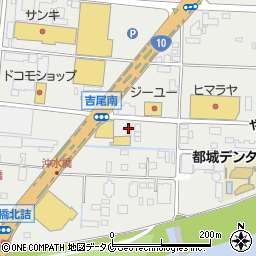 日産部品九州販売都城店周辺の地図