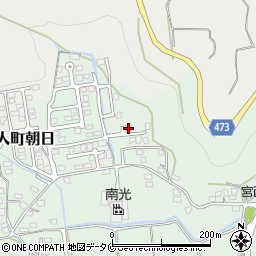 鹿児島県霧島市隼人町内山田1599-15周辺の地図