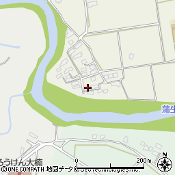 鹿児島県姶良市永瀬43周辺の地図