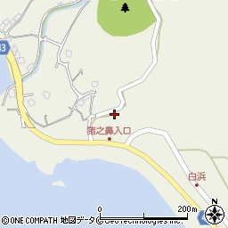 鹿児島県いちき串木野市羽島1614周辺の地図