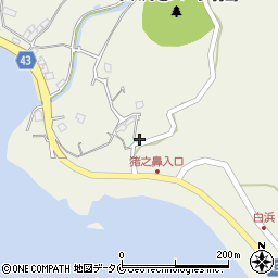 鹿児島県いちき串木野市羽島1602周辺の地図
