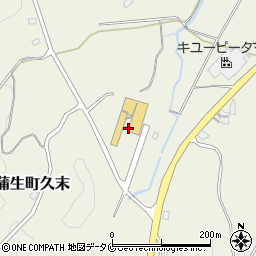 鹿児島県姶良市蒲生町久末434周辺の地図