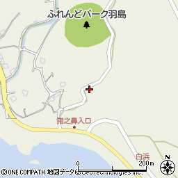 鹿児島県いちき串木野市羽島1595周辺の地図