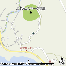 鹿児島県いちき串木野市羽島1684周辺の地図