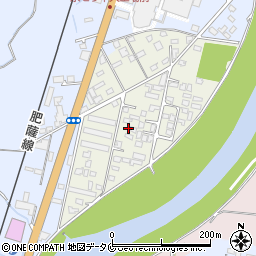 鹿児島県霧島市隼人町姫城627周辺の地図