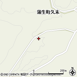 鹿児島県姶良市蒲生町久末1431周辺の地図