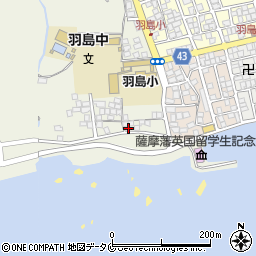 鹿児島県いちき串木野市羽島5385周辺の地図