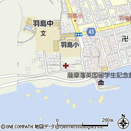 鹿児島県いちき串木野市羽島5384周辺の地図