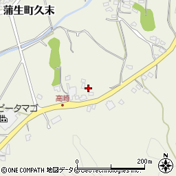 鹿児島県姶良市蒲生町久末232周辺の地図