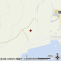 鹿児島県いちき串木野市羽島5614周辺の地図