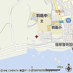 鹿児島県いちき串木野市羽島5427周辺の地図