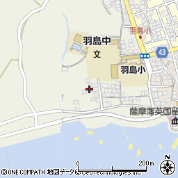 鹿児島県いちき串木野市羽島5397周辺の地図
