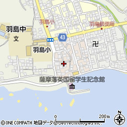 鹿児島県いちき串木野市浜田町98-1周辺の地図