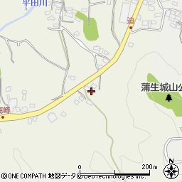 鹿児島県姶良市蒲生町久末164周辺の地図