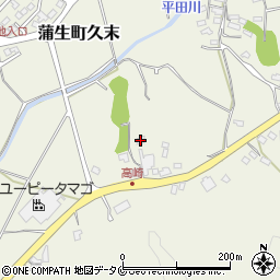 鹿児島県姶良市蒲生町久末254周辺の地図