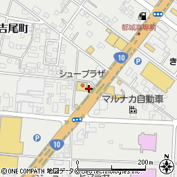 カレーハウスＣｏＣｏ壱番屋都城吉尾町店周辺の地図