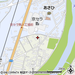 鹿児島県霧島市隼人町姫城611周辺の地図
