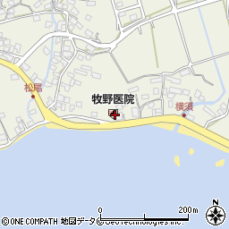鹿児島県いちき串木野市羽島3554周辺の地図
