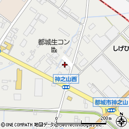 ヨコハマタイヤジャパン宮崎カンパニー都城営業所周辺の地図