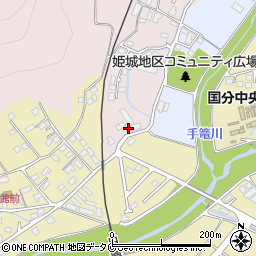鹿児島県霧島市国分姫城2867周辺の地図