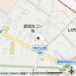 株式会社ヨコハマタイヤネットワークサービス九州　都城店周辺の地図