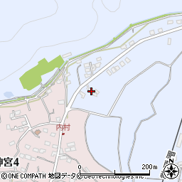 鹿児島県霧島市隼人町内941周辺の地図