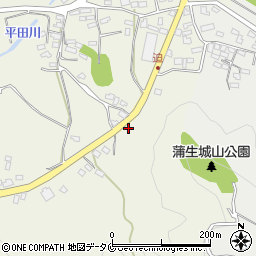 鹿児島県姶良市蒲生町久末127周辺の地図