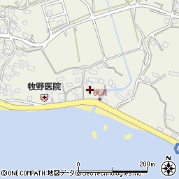 鹿児島県いちき串木野市羽島3535周辺の地図