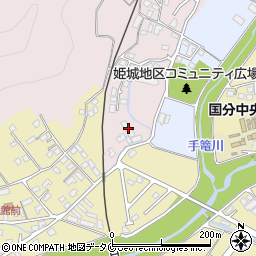 鹿児島県霧島市国分姫城2891周辺の地図