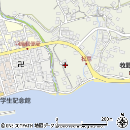 鹿児島県いちき串木野市羽島4123周辺の地図