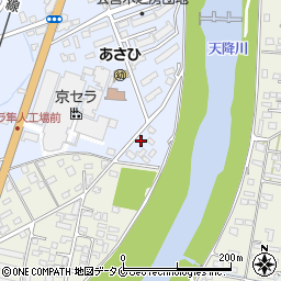 鹿児島県霧島市隼人町内1091周辺の地図