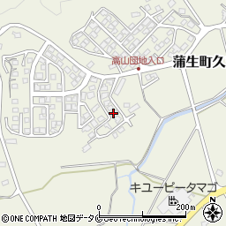 鹿児島県姶良市蒲生町久末699周辺の地図