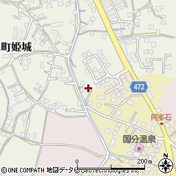 鹿児島県霧島市隼人町姫城2731周辺の地図