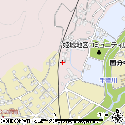 鹿児島県霧島市国分姫城2888周辺の地図