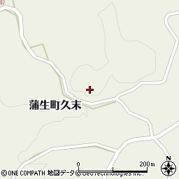 鹿児島県姶良市蒲生町久末1693周辺の地図