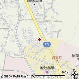 鹿児島県霧島市隼人町姫城2708周辺の地図