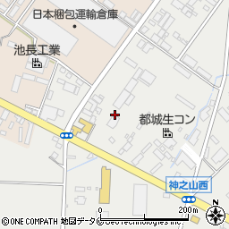 日通宮崎運輸株式会社都城事業所周辺の地図