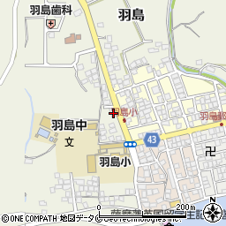 鹿児島県いちき串木野市羽島5128周辺の地図