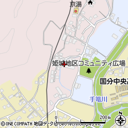鹿児島県霧島市国分姫城2905周辺の地図
