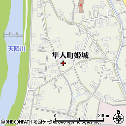 鹿児島県霧島市隼人町姫城937周辺の地図
